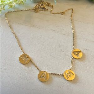 Oak&Ivy 18” MAMA necklace gold